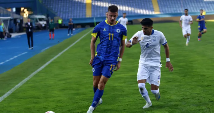 U21 BiH - KiparFudbalska mlada reprezentacija Bosne i HercegovineAdmir Bristrić/Foto: Picasa