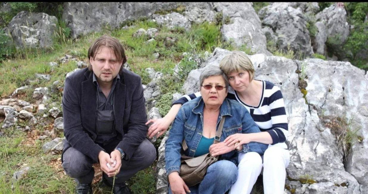 Slobodanka, sin i Davorka Komljenac na Kazanima/