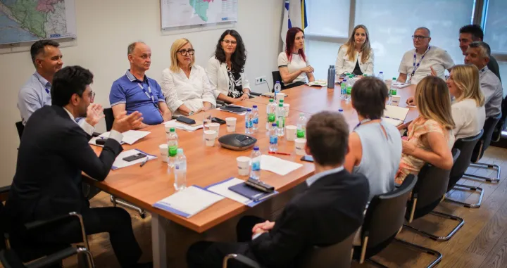 Zamjenik šefa Misije OEBS-a u BiH Zahid Movlazada u Banjoj Luci//