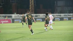 Detalj sa utakmice u Mostaru - Zrinjski v Utrecht 21.08.2025. (FOTO: Sport1.ba)/Foto: 