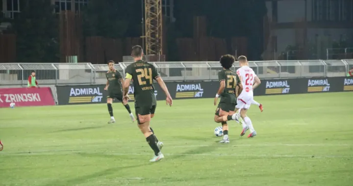 Detalj sa utakmice u Mostaru - Zrinjski v Utrecht 21.08.2025. (FOTO: Sport1.ba)/Foto: 