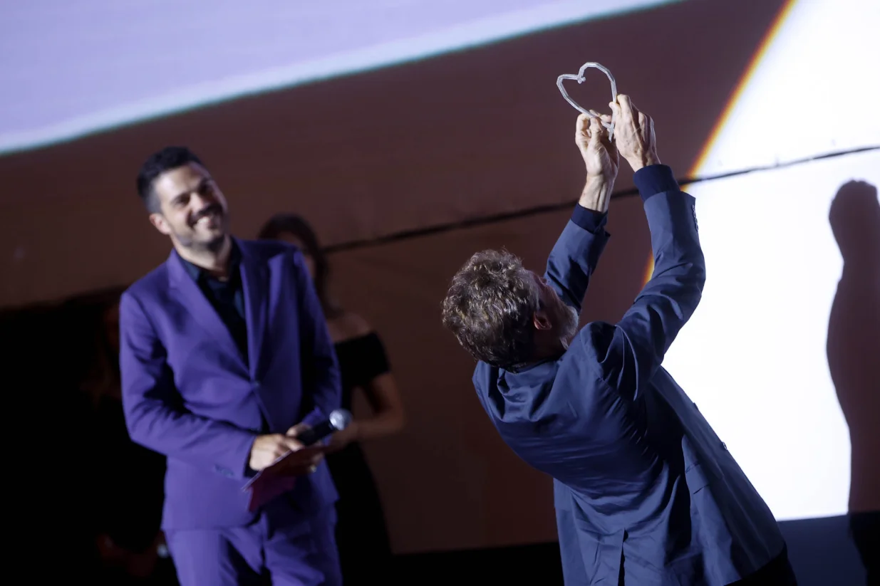 Willemu Dafoeu uručeno Počasno Srce Sarajeva 31. Sarajevo Film Festivala/Damir Deljo