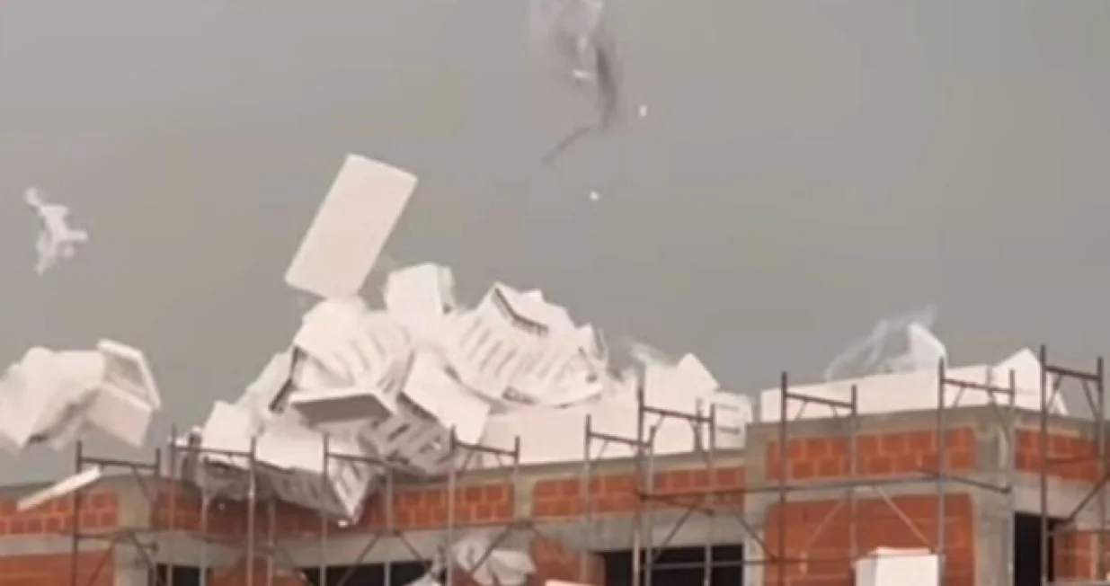 Nevrijeme u Hrvatskoj/Printscreen/Facebook//