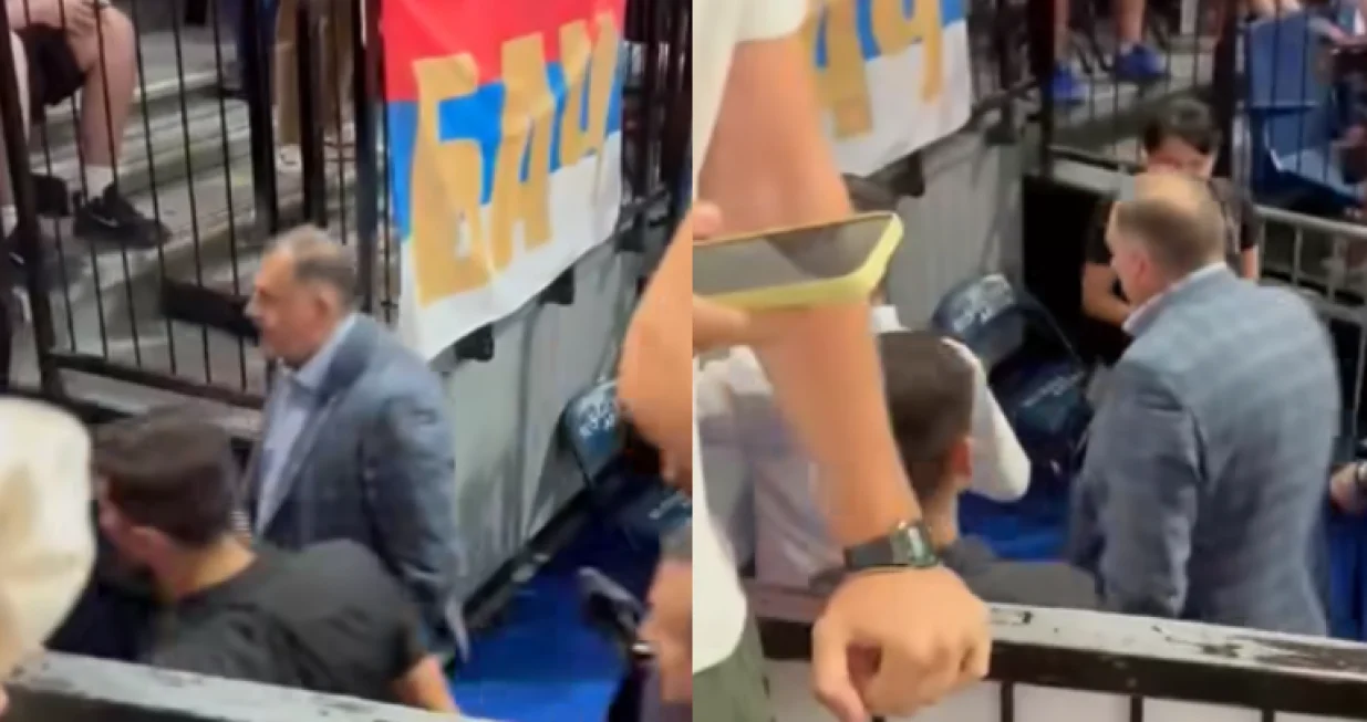 Izlazak Dodika/Foto: 