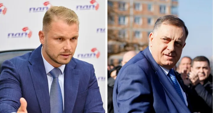 Draško Stanivuković, Milorad Dodik//