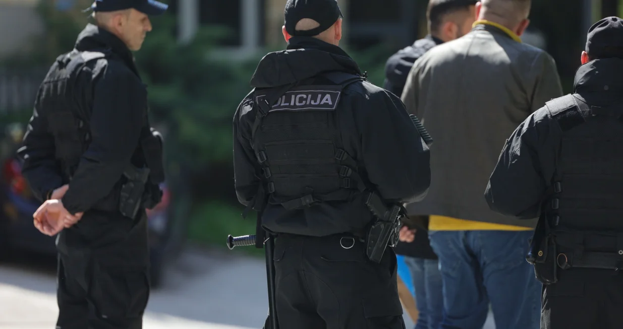 Akcija MUP-a Kantona Sarajevo i SIPA-e Breka ul: Juraja Najtharta/Senad Gubelić