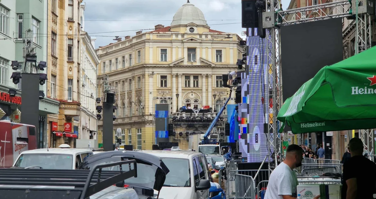 Pripreme za završnu noć SFF-a/Sanel Konjhodžić