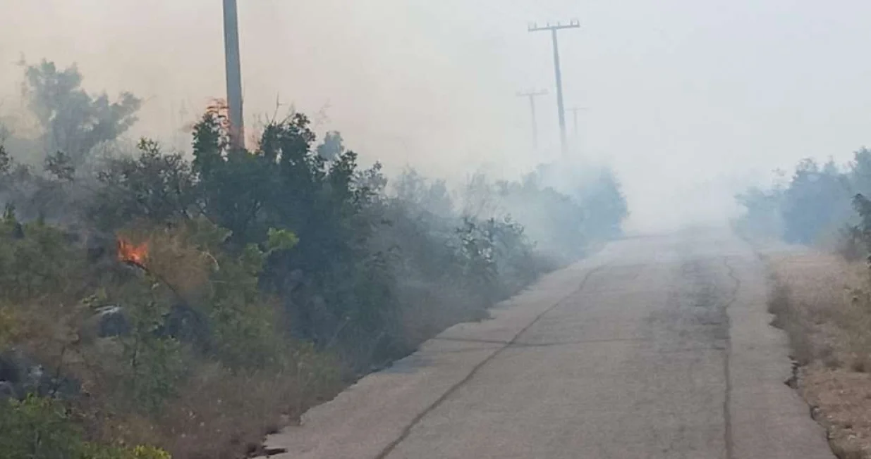 Kiša pomogla vatrogascima/Neum.online//