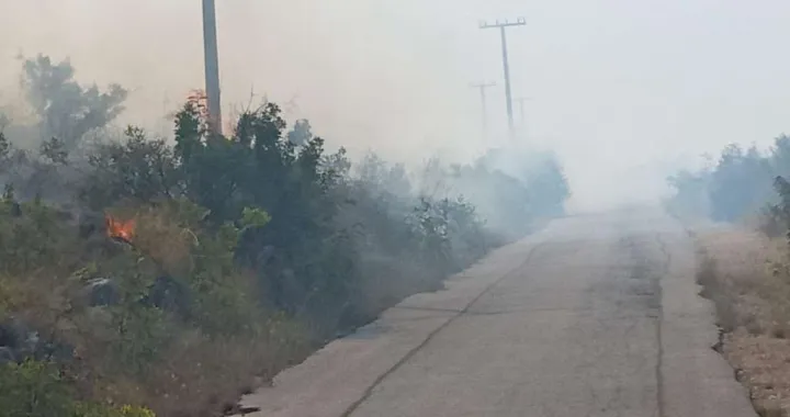 Kiša pomogla vatrogascima/Neum.online//