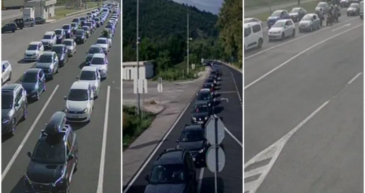 Kolone vozila/Printscreen/BIHAMK//