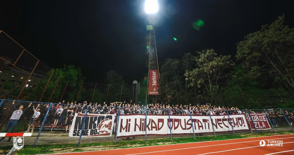 Borac - SarajevoHorde zla/Foto: 