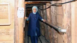 Emine Erdogan u Tunelu spasa/ AA/