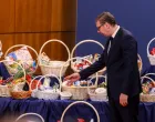 Aleksandar Vučić predstavio nove ekonomske mjere, tu su i korpe s hranom/Filip Stevanović