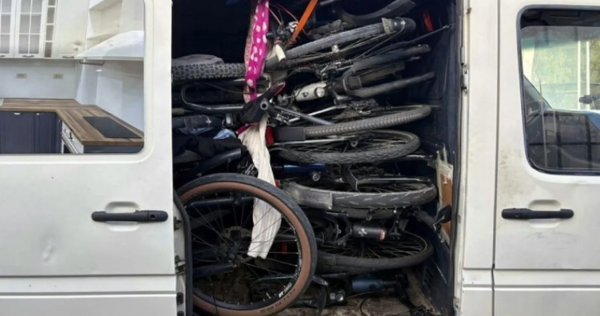 Dostavljao ukradena bicikla/Kantonspolizei Zürich//