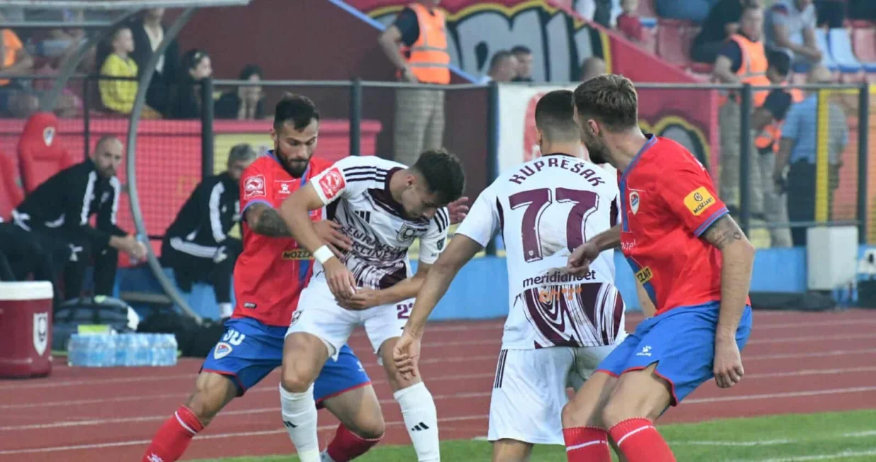 Detalj sa utakmice u Banjaluci (Borac - Sarajevo 24.08.2025) - FOTO: Borac Sport - Vladimir Šutvić/Foto: 