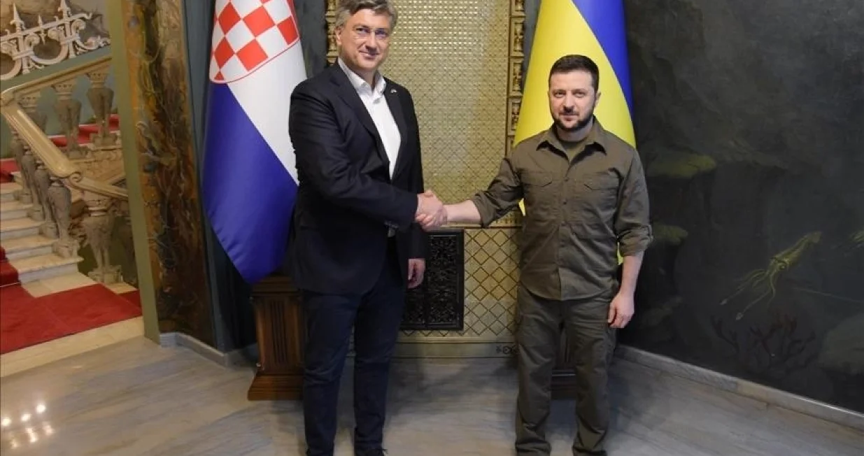 Plenković i Zelenski/Vlada Rh