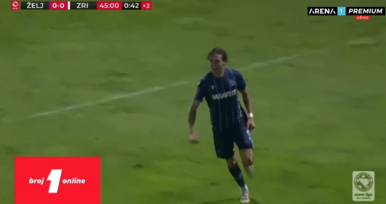 Željezničar - Zrinjski/Foto: 