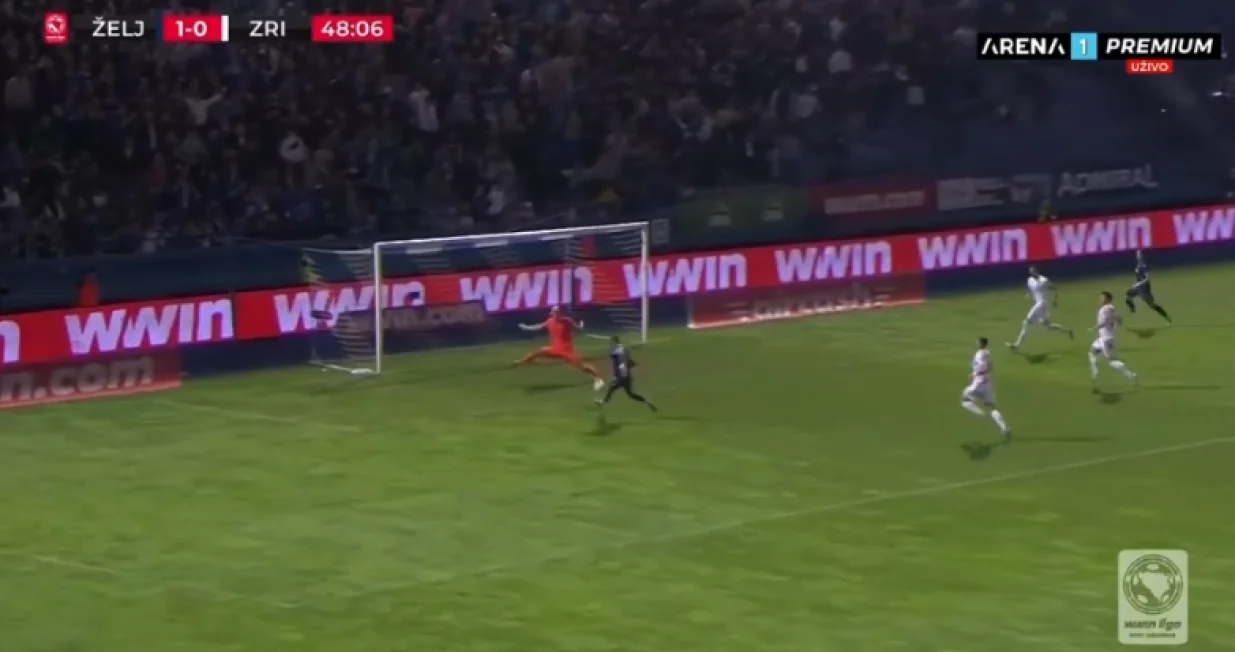 Željezničar - Zrinjski/Foto: 