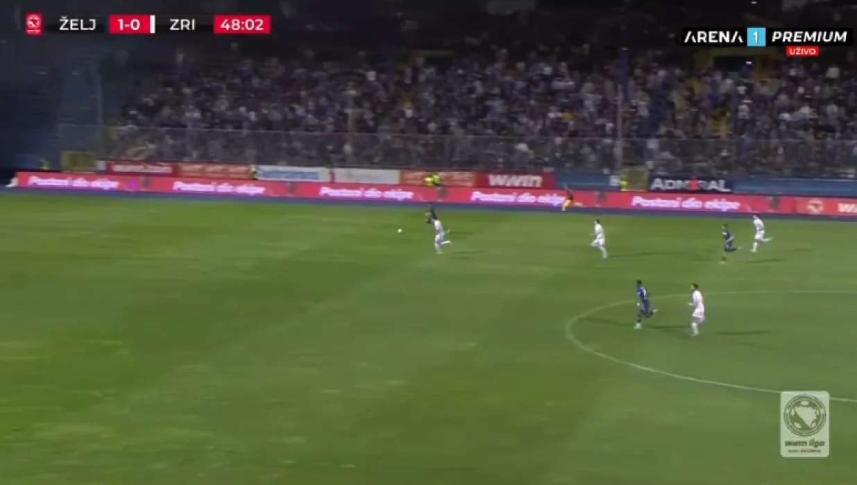 Željezničar - Zrinjski/Foto: 