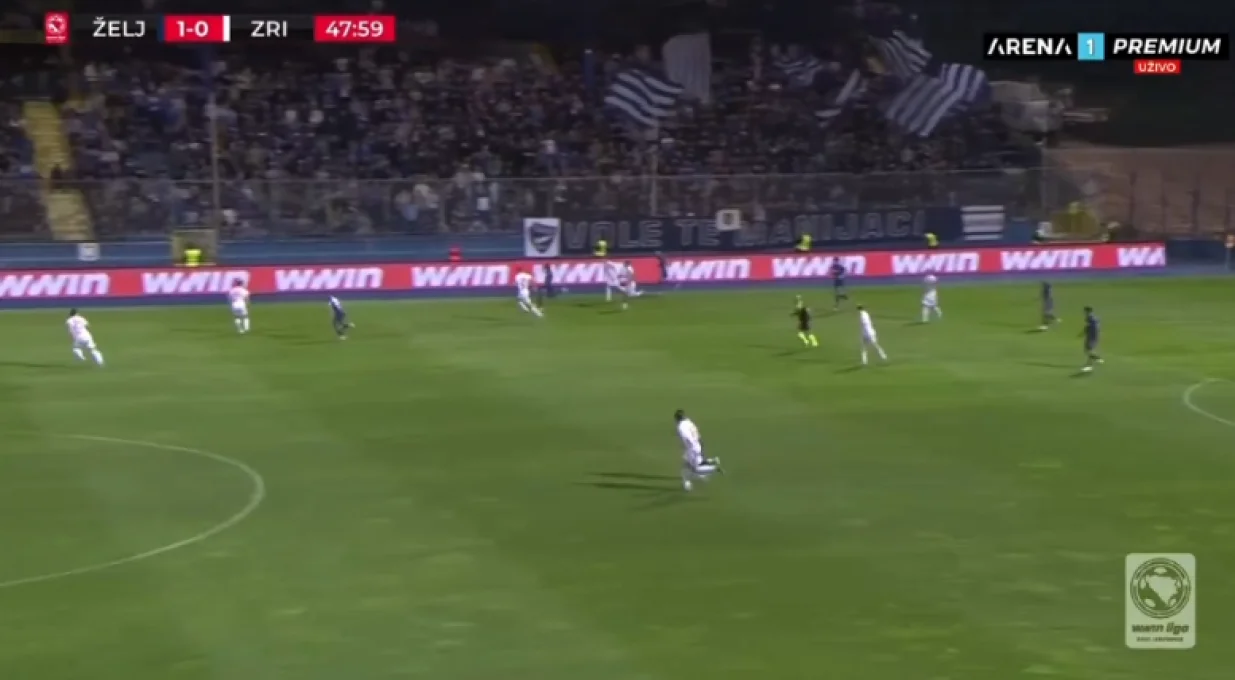 Željezničar - Zrinjski/Foto: 