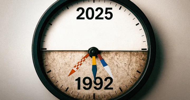 društvo u Bosni i Hercegovini i regionu, i tri decenije nakon ratova, i dalje mentalno i politički nalazi u devedesetim godinama, bez stvarnog otklona od etnonacionalizma i ratnih narativa/Stefan Komljenović