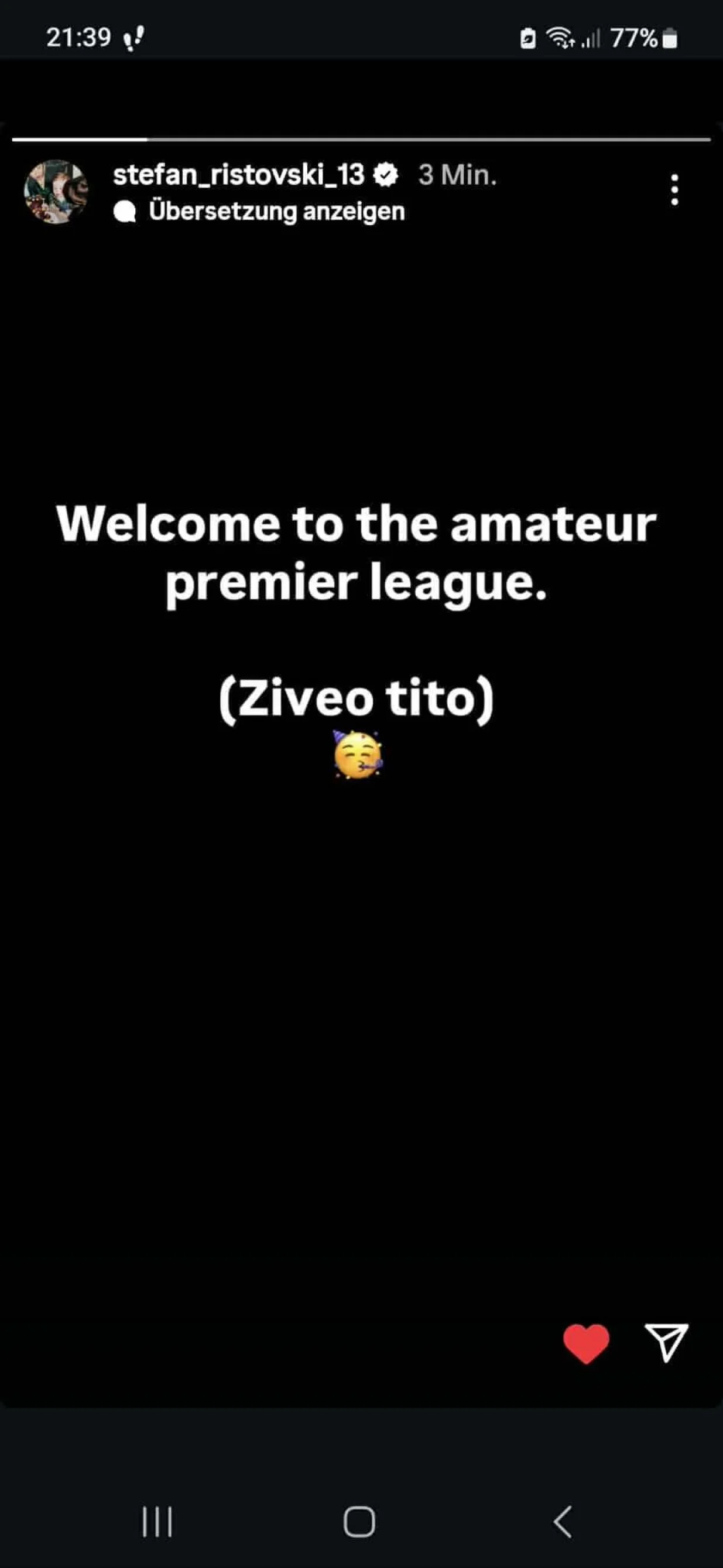 Stefan Ristovski Instagram objava/Foto: 