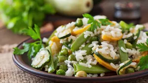 rižoto s povrćem/Freepik