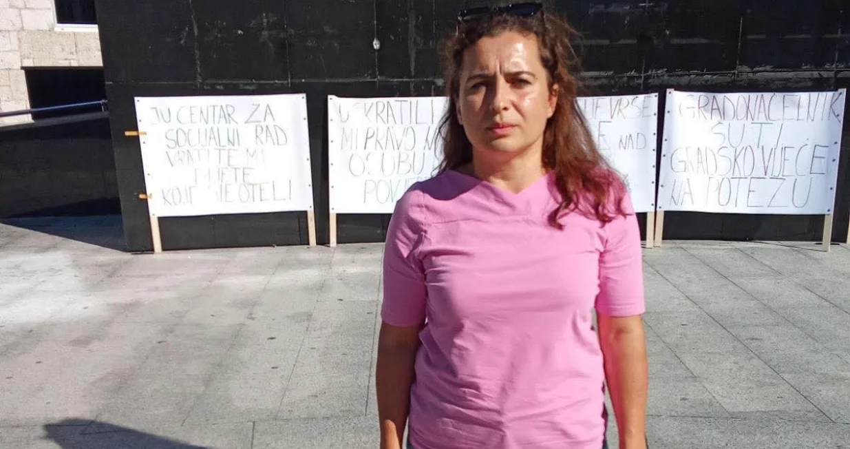 Amela Bećirspahić traži svoja prava/