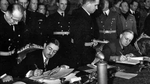 1939. Jugoslovenski premijer Dragiša Cvetković i vođa Hrvatske seljačke stranke Vlatko Maček potpisali sporazum kojim je ustanovljena Banovina Hrvatska, a lider HSS-a postao je potpredsjednik jugoslovenske vlade/