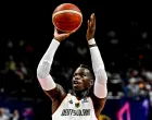 epa10191909 Germany's Dennis Schroeder in action during the FIBA EuroBasket 2022 third place basketball match between Germany and Poland in Berlin, Germany, 18 September 2022. EPA/FILIP SINGER/Foto: Filip Singer