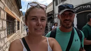 Fi i Nick u šetnji Baščaršijom/Screenshot/