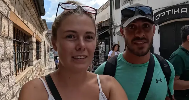 Fi i Nick u šetnji Baščaršijom/Screenshot/