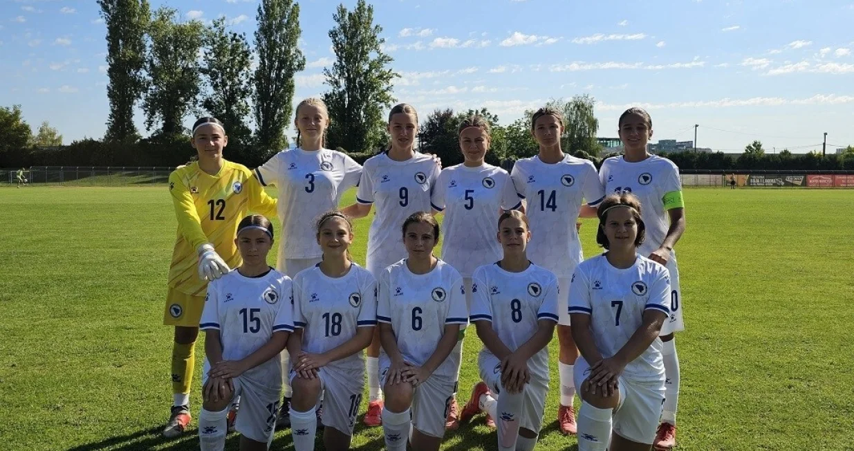 U15 fudbalska reprezentacija BiH djevojke/Foto: 