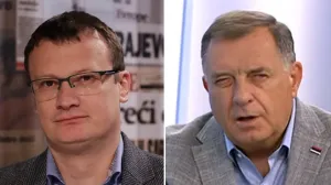 Marinko Božović i Milorad dodik/Lejla Sofradžija