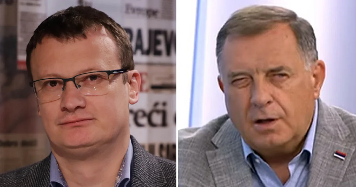 Marinko Božović i Milorad dodik/Lejla Sofradžija