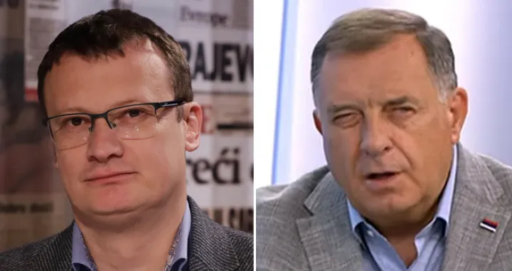 Marinko Božović i Milorad dodik/Lejla Sofradžija