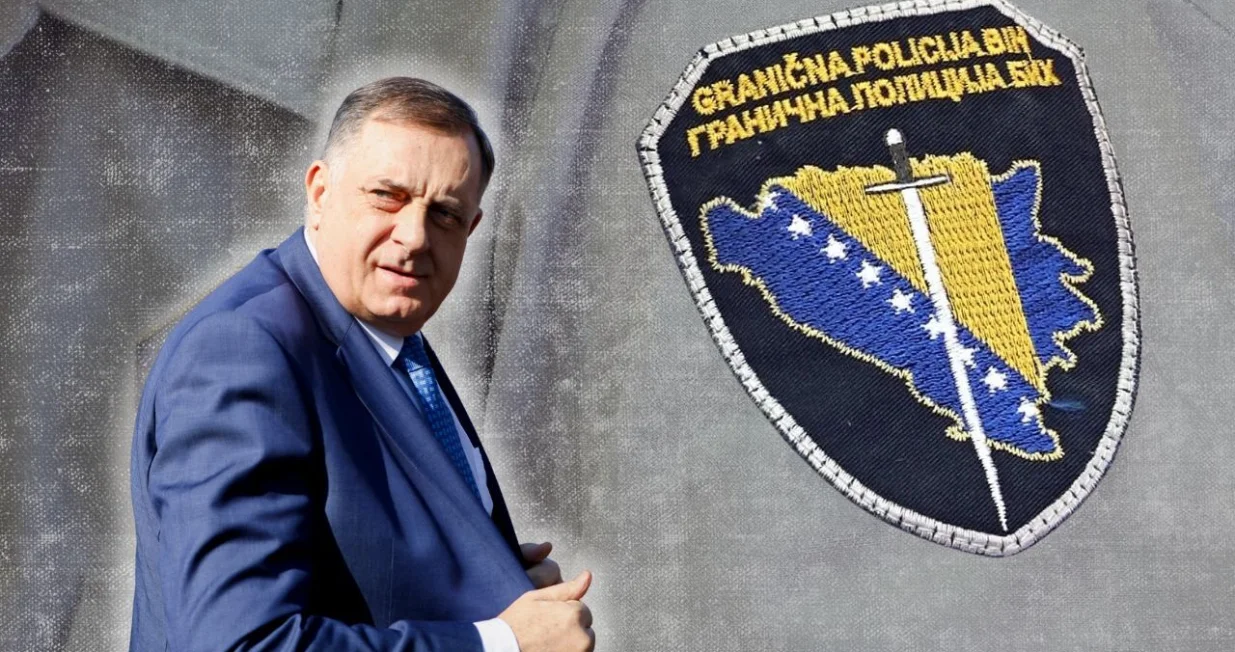 Milorad Dodik, Granična policija BiH/Amir Papić