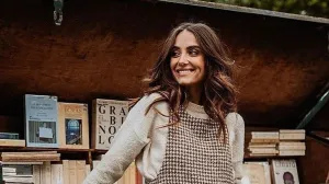 Jesenski outfit - karirana haljina//