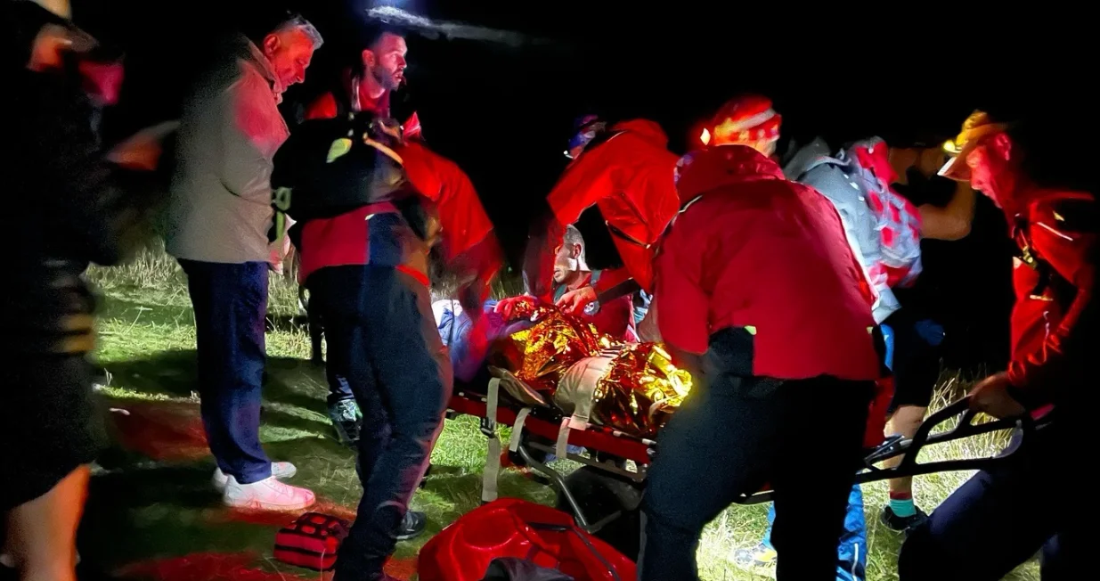 Strani državljanin je predat ekipiHitne pomoći/GSS KS/Gss Ks