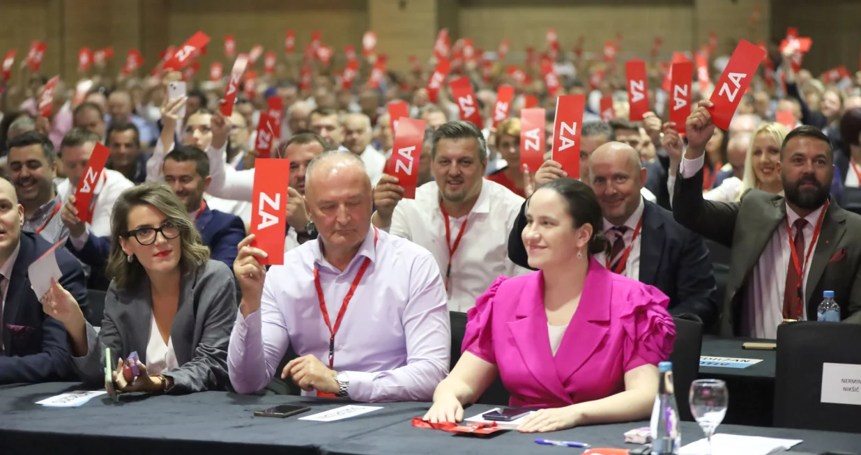 Kongres Socijaldemokratske partije (SDP) Sarajevo./Senad Gubelić