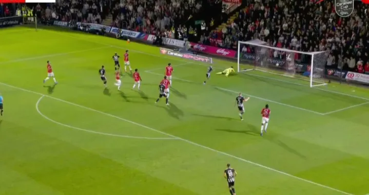 Detalj kod gola/Foto: 