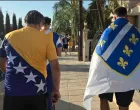 Bh. navijači u Limassolu/Foto: 