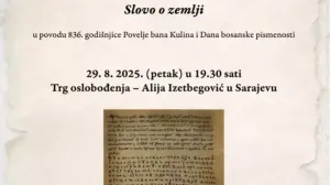 Slovo o zemlji prvakinje bosanskohercegovačkog glumišta Hasije Borić u povodu Dana bosanske pismenosti i 836. godišnjice Povelje bana Kulina/Bzk