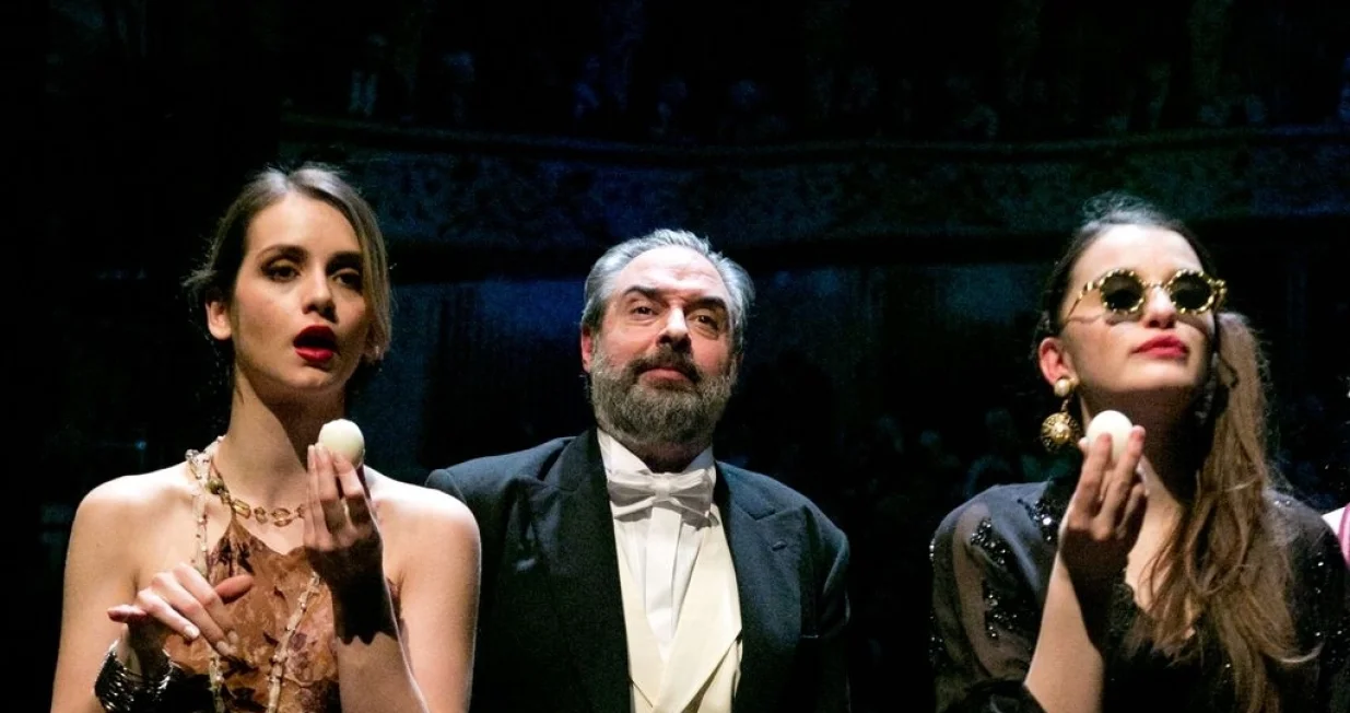 Detalj iz predstave "Don Juan se vraća iz rata"/