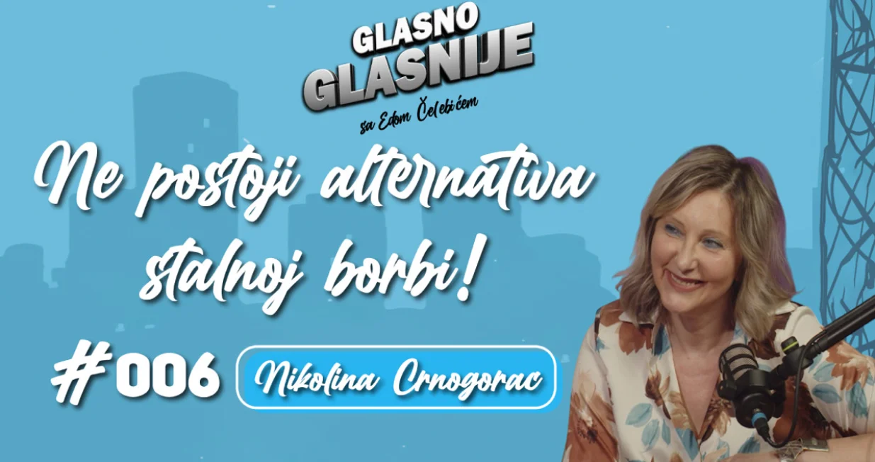 Nikolina Crnogorac u podcastu Glasno - glasnije//