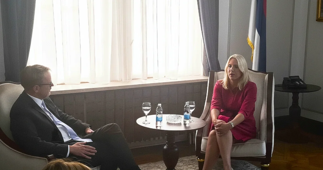 Daniel Koski i Željka Cvijanović//