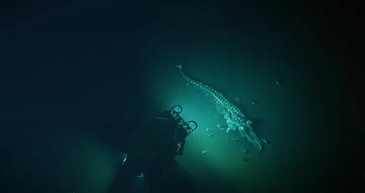 Pad kita snimljen na dnu okeana/Youtube