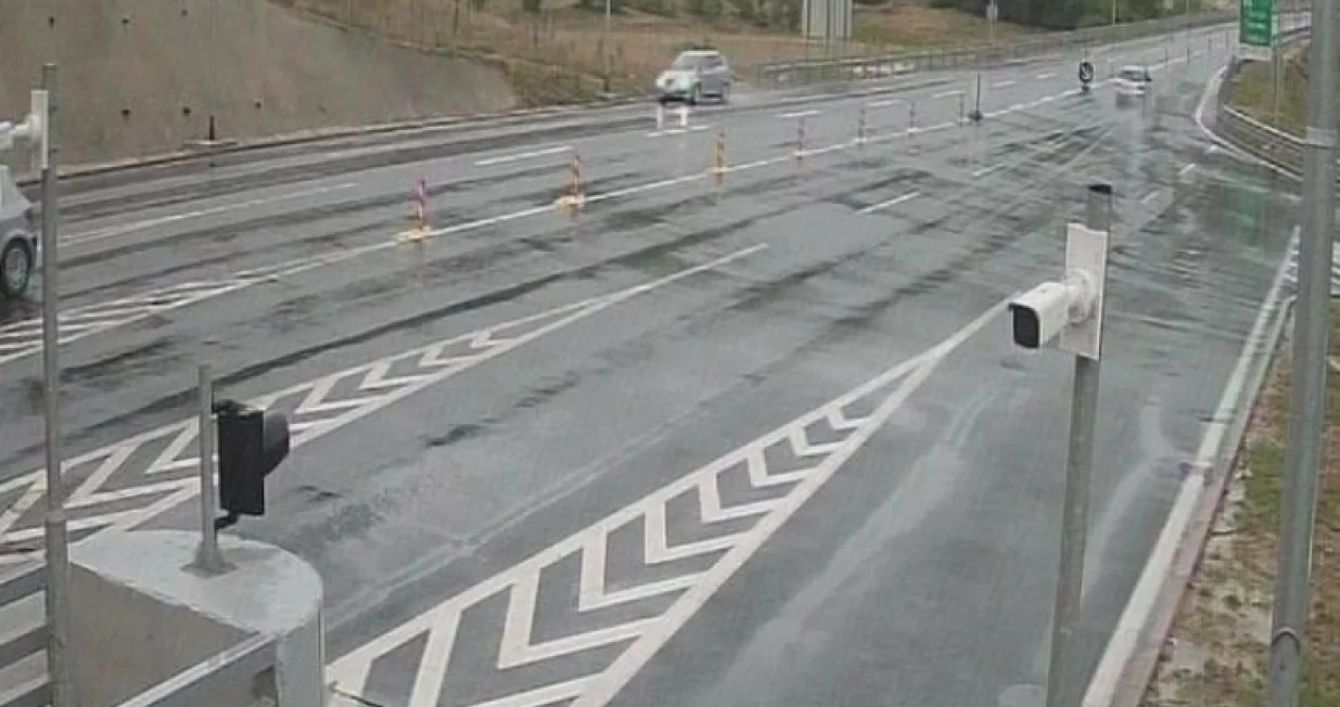 Bradina, autocesta, kiša/BIHAMK/Bihamk