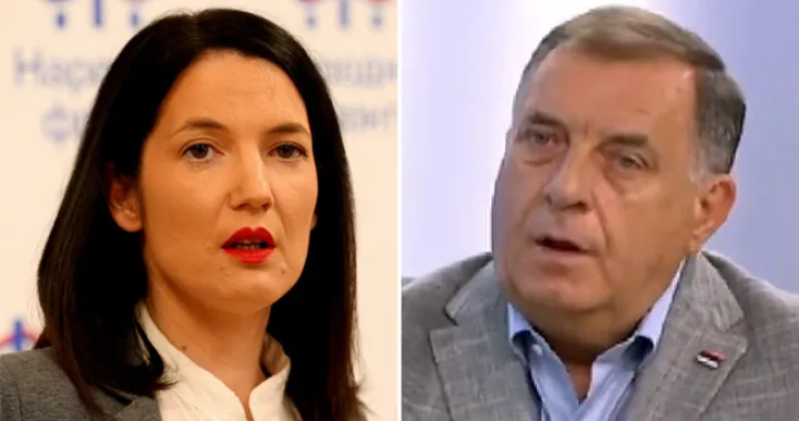 Jelena Trivić Milorad dodik/Lejla Sofradžija