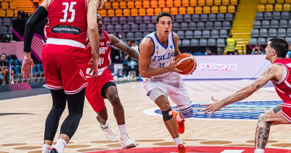 Italija - Gruzija (FOTO: FIBA)/Foto: 